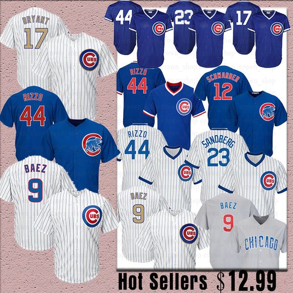 Chicago 9 Javier Baez Cubs Jeresy 44 Anthony Rizzo 17 Kris Bryant 23 Ryne Sandberg Baseball Jerseys
Chicago 9 Javier Baez Cubs Jeresy 44 Anthony Rizzo 17 Kris Bryant 23 Ryne Sandberg Baseball Jerseys