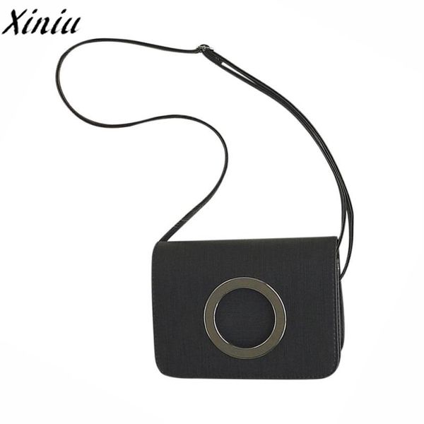 xiniu brand 2019 new women's handbags fashion messenger bags vintage leather decoration metal ring crossbody shoulder bag clutch
xiniu brand 2019 new women's handbags fashion messenger bags vintage leather decoration metal ring crossbody shoulder bag clutch