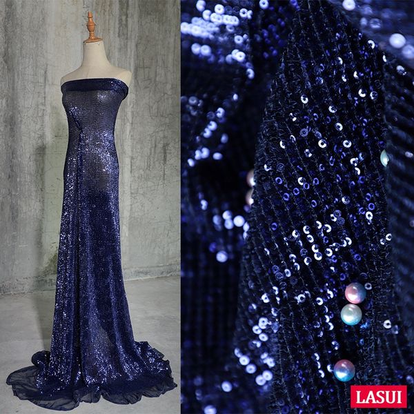 lasui new 1 yard=1 piece w0130 blue encryption sequin wedding evening dress costume cloth sequined mesh lace fabric, Black;white
lasui new 1 yard=1 piece w0130 blue encryption sequin wedding evening dress costume cloth sequined mesh lace fabric, Black;white