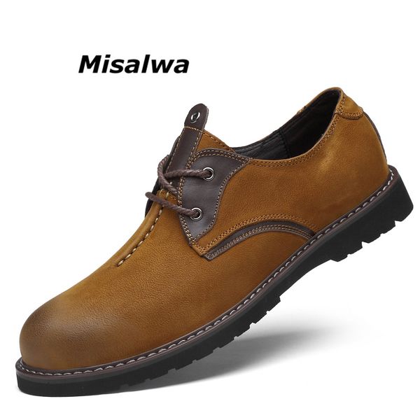 misalwa over size genuine leather men shoes spring autumn winter men's casual oxfords ultra quality retro color matching shoes, Black
misalwa over size genuine leather men shoes spring autumn winter men's casual oxfords ultra quality retro color matching shoes, Black