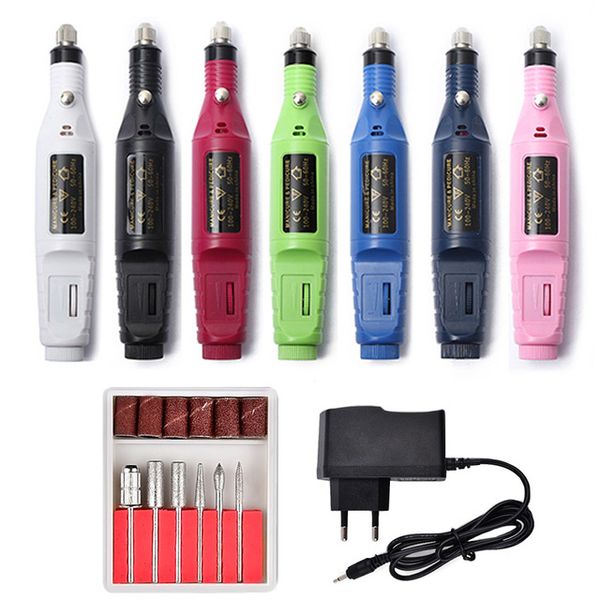 professional electric nail kit nail tips manicure machine electric nail art pen pedicure 6 bits nails tools mill kit jjd1925, Silver
professional electric nail kit nail tips manicure machine electric nail art pen pedicure 6 bits nails tools mill kit jjd1925, Silver