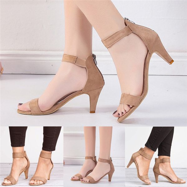 sandals women high heels fashion women solid fish mouth zipper sandals ankle high heels party open toe shoes buty damskie, Black
sandals women high heels fashion women solid fish mouth zipper sandals ankle high heels party open toe shoes buty damskie, Black
