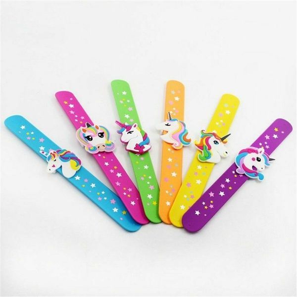 1pcs unicorn slap snap wrap wristband band bracelet hand ring kids boy vogue color random
1pcs unicorn slap snap wrap wristband band bracelet hand ring kids boy vogue color random