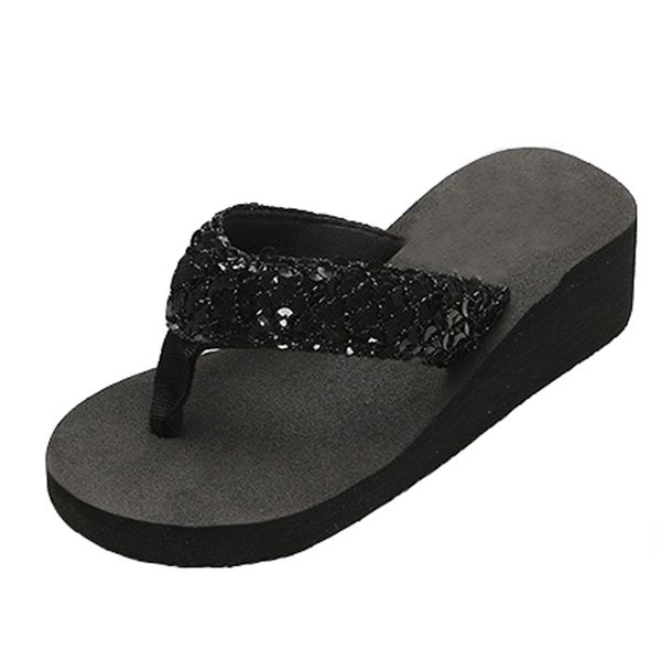 slippers beach sandals 2021 lady girls sequin flatform wedge shoes comfortable black simple breathable woman
slippers beach sandals 2021 lady girls sequin flatform wedge shoes comfortable black simple breathable woman