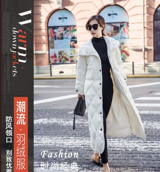 fashion down jacket, women's middle age, winter new korean version, body repair and thickening white jacket., Black
fashion down jacket, women's middle age, winter new korean version, body repair and thickening white jacket., Black
