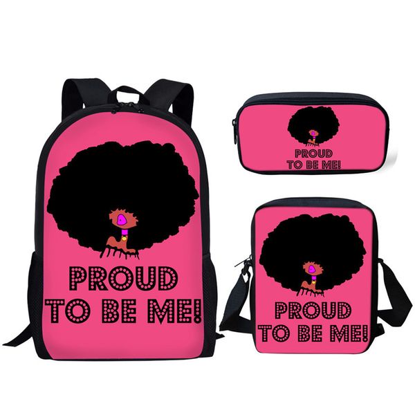 noisydesigns 3pcs/set children primary school bags for students afro black girl magic melanin poppin school bag kids schoolbag
noisydesigns 3pcs/set children primary school bags for students afro black girl magic melanin poppin school bag kids schoolbag
