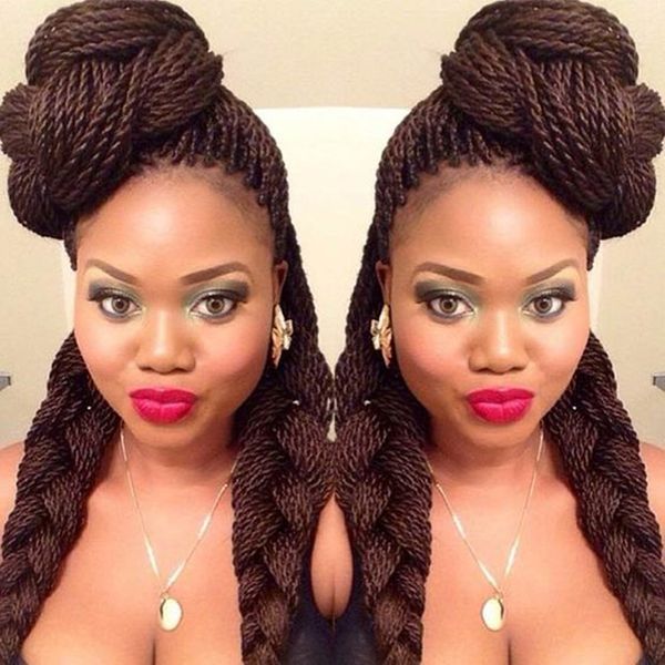 natural hairline synthetic lace front wig brown color braided box braids wig with baby hair braided wig for black/african women
natural hairline synthetic lace front wig brown color braided box braids wig with baby hair braided wig for black/african women