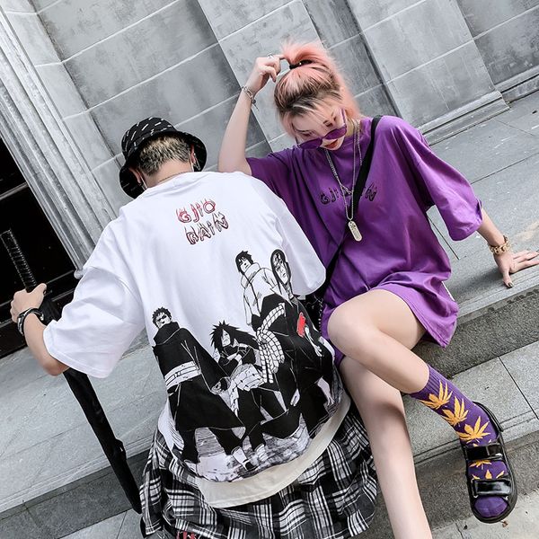 summer men's tshirt naruto short sleeve hip hop street costume t-shirt anime character print casual crew t shirt couple, White;black
summer men's tshirt naruto short sleeve hip hop street costume t-shirt anime character print casual crew t shirt couple, White;black
