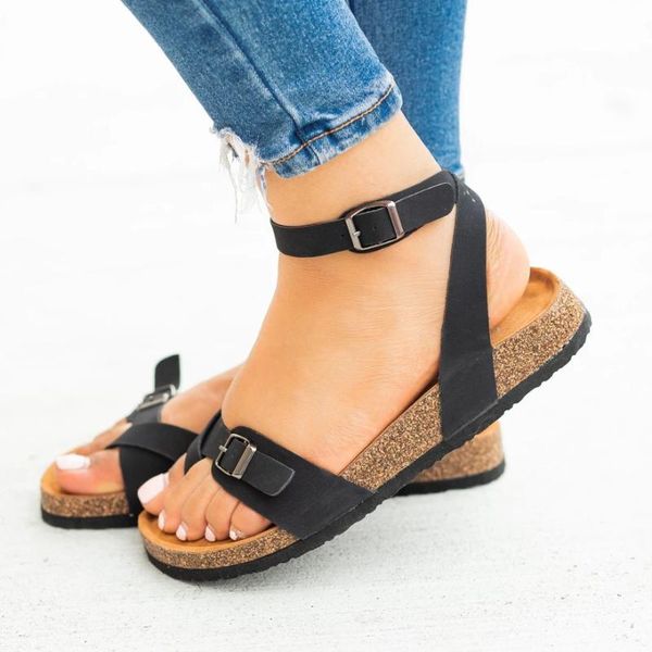 women sandals wedges shoes for women buckle sandals summer shoes 2020 flip flop chaussures femme platform, Black
women sandals wedges shoes for women buckle sandals summer shoes 2020 flip flop chaussures femme platform, Black