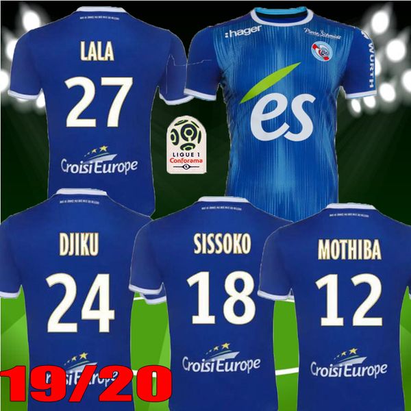 new 19 20 men rc strasbourg alsace soccer jerseys 2019 2020 maillot de foot home djiku thomasson lala mothiba sissoko football kit shirts, Black;yellow
new 19 20 men rc strasbourg alsace soccer jerseys 2019 2020 maillot de foot home djiku thomasson lala mothiba sissoko football kit shirts, Black;yellow