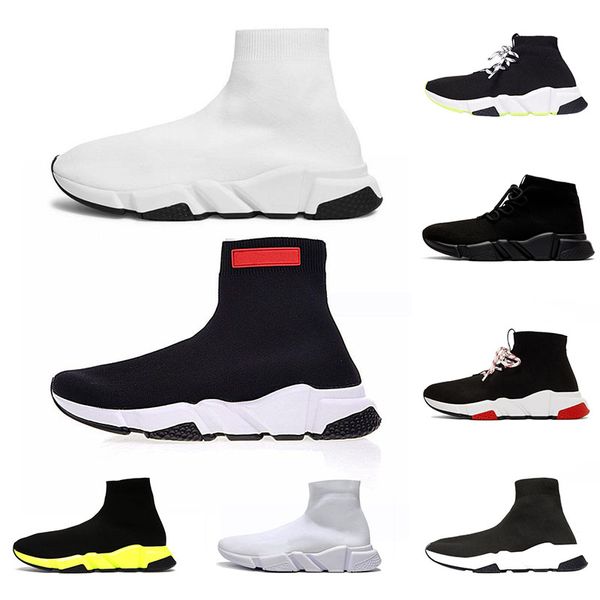 горячего носок дизайнер обувь граффити скорость тренер женщины людей кроссовок тройные черные белые ясно единоличные кружева вверх тренеры с, Black 
горячего носок дизайнер обувь граффити скорость тренер женщины людей кроссовок тройные черные белые ясно единоличные кружева вверх тренеры с, Black