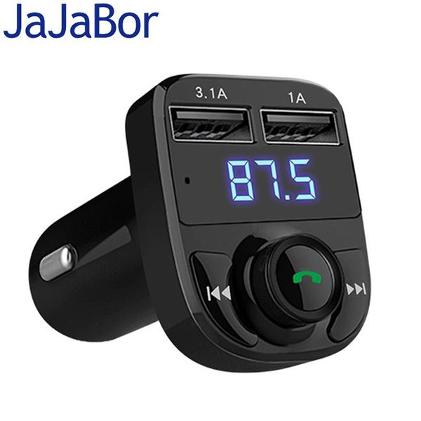 jajabor fm transmitter bluetooth car kit handcar mp3 audio player voltage detection noise cancellation dual usb charger
jajabor fm transmitter bluetooth car kit handcar mp3 audio player voltage detection noise cancellation dual usb charger