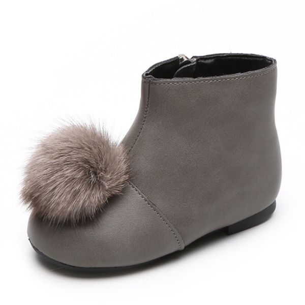 girls ankle boots cute with ball children shoes winter warm toddler kids snow boots for girls baby boot girl size 21-30, Black;grey
girls ankle boots cute with ball children shoes winter warm toddler kids snow boots for girls baby boot girl size 21-30, Black;grey