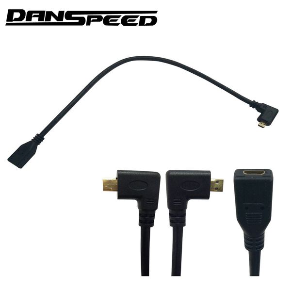 danspeed hdmi 90 degree left/right angle micro hdmi male to micro female gold plated extension cable for pc phone
danspeed hdmi 90 degree left/right angle micro hdmi male to micro female gold plated extension cable for pc phone