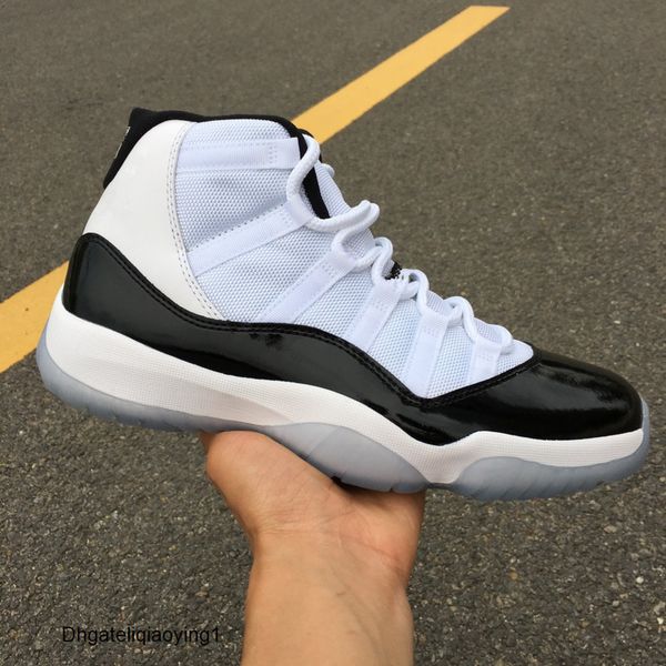 11 high concord black white xi men basketball shoes sneakers sports outdoor trainers carbon fiber with box 23 size 8-13
11 high concord black white xi men basketball shoes sneakers sports outdoor trainers carbon fiber with box 23 size 8-13