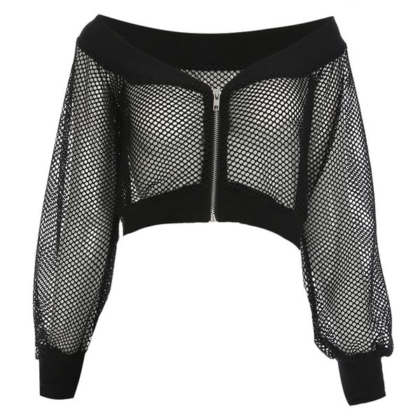 rosetic gothic short women black mesh see-through slash neck hollow off shoulder long sleeve club street goth blouse c19041901, White
rosetic gothic short women black mesh see-through slash neck hollow off shoulder long sleeve club street goth blouse c19041901, White