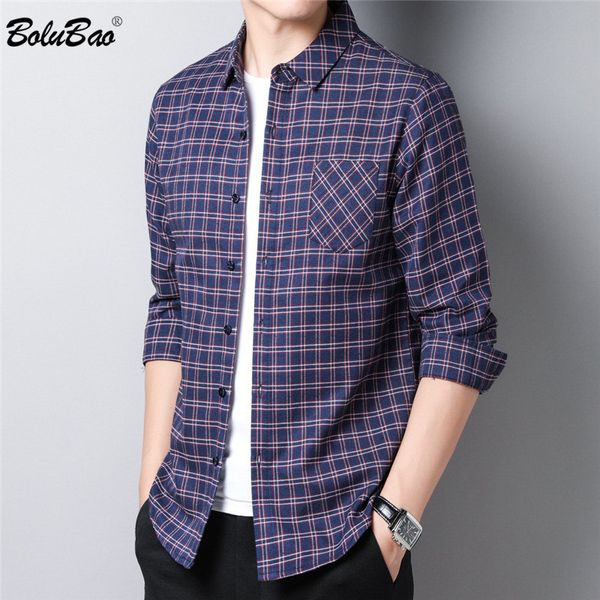 bolubao brand men shirts plaid print casual style breathable male shirt fashion slim fit formal business men's shirts clothing, White;black
bolubao brand men shirts plaid print casual style breathable male shirt fashion slim fit formal business men's shirts clothing, White;black