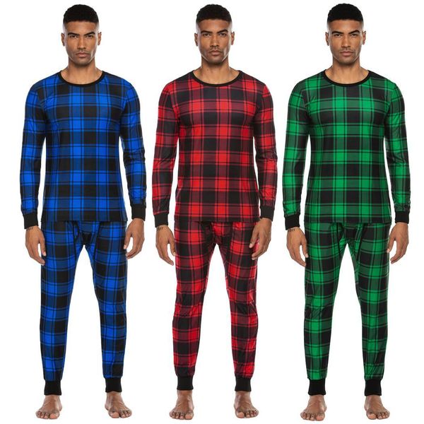 men fashion round neck long sleeve height 186cm, bust 105cm, waist 81cm, hip 101cm plaid pajamas set sleepwear, Black;brown
men fashion round neck long sleeve height 186cm, bust 105cm, waist 81cm, hip 101cm plaid pajamas set sleepwear, Black;brown