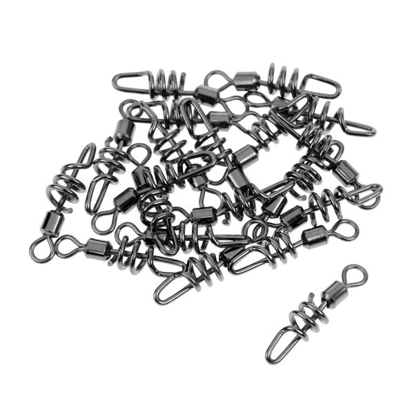 20pcs saltwater carp fishing swivel snap swirl lure connector fishing tackle
20pcs saltwater carp fishing swivel snap swirl lure connector fishing tackle
