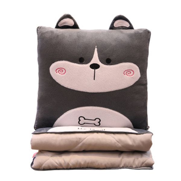 cute cartoon pillow quilt 100*150cm multifunction office car dual-use cushion pp cotton filling soft skin-friendly home textile
cute cartoon pillow quilt 100*150cm multifunction office car dual-use cushion pp cotton filling soft skin-friendly home textile