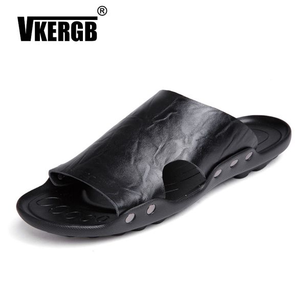 new arrival men leather summer hollow beach fashion slippers casual play water shoes flats non-slip comfortable outdoor flip flo, Black
new arrival men leather summer hollow beach fashion slippers casual play water shoes flats non-slip comfortable outdoor flip flo, Black
