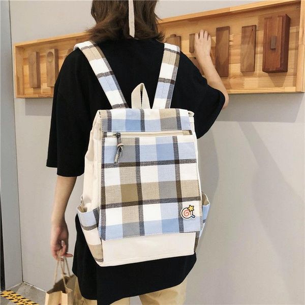student bags school backpacks girls canvas lattice book packs 2020 new arrival korean version teenage bags
student bags school backpacks girls canvas lattice book packs 2020 new arrival korean version teenage bags