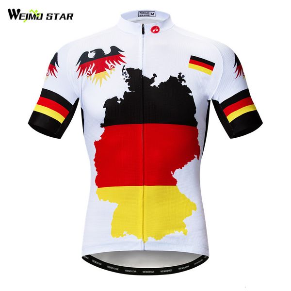 weimostar germany pro team cycling jersey mtb bicycle shirt summer short sleeve men's mountain bike jersey wicking cycling wear, Black;red
weimostar germany pro team cycling jersey mtb bicycle shirt summer short sleeve men's mountain bike jersey wicking cycling wear, Black;red