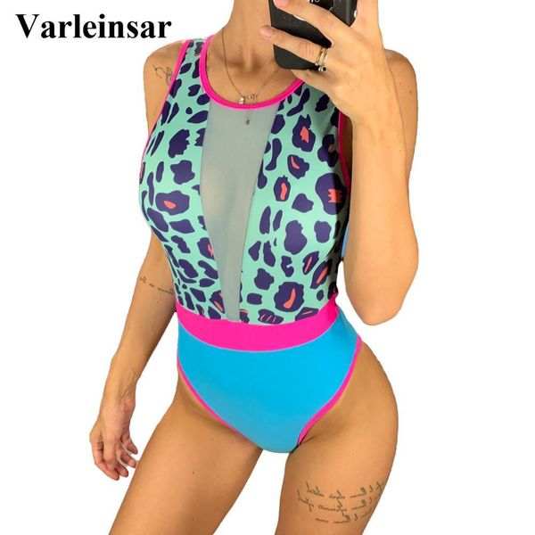 2019 women swimwear mesh v neck one piece swimsuit female bather high waist bathing suit swim lady v1581, White;black
2019 women swimwear mesh v neck one piece swimsuit female bather high waist bathing suit swim lady v1581, White;black
