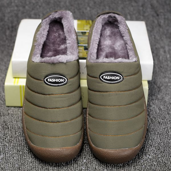 unclejerry men winter slippers women warm indoor shoes waterproof non-slip home slippers big size, Black
unclejerry men winter slippers women warm indoor shoes waterproof non-slip home slippers big size, Black