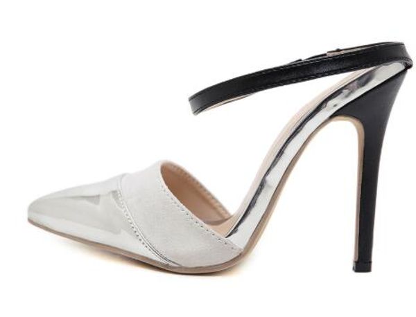 women bling bling strap pumps design dress super high heel cut out ladies party dress shoes, Black
women bling bling strap pumps design dress super high heel cut out ladies party dress shoes, Black