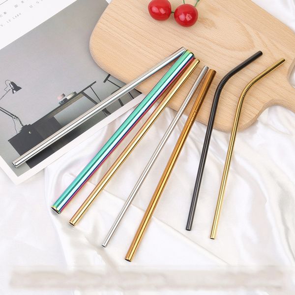 drinking straws colorful sus304 stainless steel reusable straight bent metal straw with cleaner brush set party bar accessory
drinking straws colorful sus304 stainless steel reusable straight bent metal straw with cleaner brush set party bar accessory