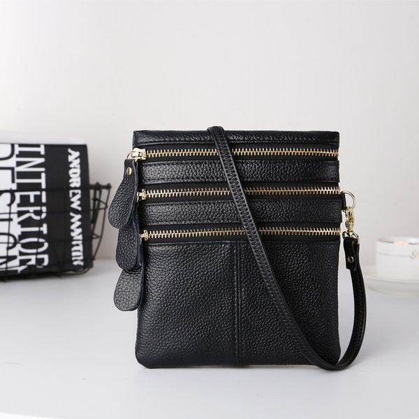 women's wallet messenger bag leather simple multi-package three zipper messenger bag shoulder crossbody bags
women's wallet messenger bag leather simple multi-package three zipper messenger bag shoulder crossbody bags