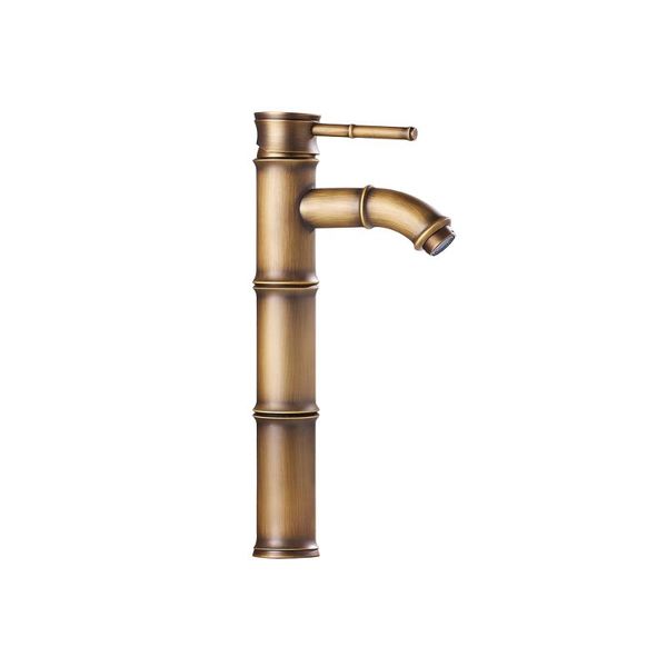 brass basin faucets single holder single hole deck mounted cold water bamboo faucet
brass basin faucets single holder single hole deck mounted cold water bamboo faucet