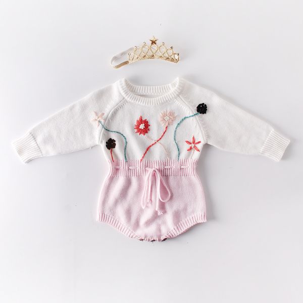 baby girl designer clothing knitted romper long sleeve o-neck with stereo flower infant girl romper 100% cotton spring winter warm romper, Blue
baby girl designer clothing knitted romper long sleeve o-neck with stereo flower infant girl romper 100% cotton spring winter warm romper, Blue