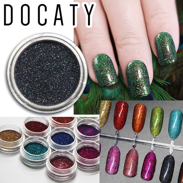 docaty 1pcs/g nail glitter coloful nail art dust changing 13 colors shiny sequins flakes manicure decorations sl1200-20, Silver;gold
docaty 1pcs/g nail glitter coloful nail art dust changing 13 colors shiny sequins flakes manicure decorations sl1200-20, Silver;gold