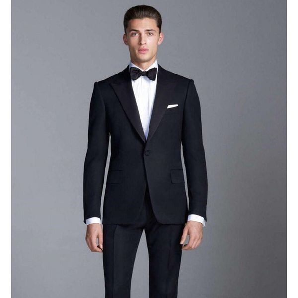 men's suit two-piece suit (jacket + pants) men's gentleman slim solid color suit men's ball party dress support custom, Black;gray
men's suit two-piece suit (jacket + pants) men's gentleman slim solid color suit men's ball party dress support custom, Black;gray