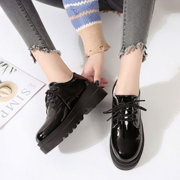 2020 new wild british comfortable breathable small leather shoes women shoes women designers j14-92, Black
2020 new wild british comfortable breathable small leather shoes women shoes women designers j14-92, Black