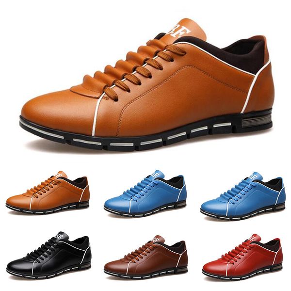 2020 new men casual leather shoes black red chestnut light blue fashion mens sneakers flat shoe outdoor walking size 40-45 #21
2020 new men casual leather shoes black red chestnut light blue fashion mens sneakers flat shoe outdoor walking size 40-45 #21