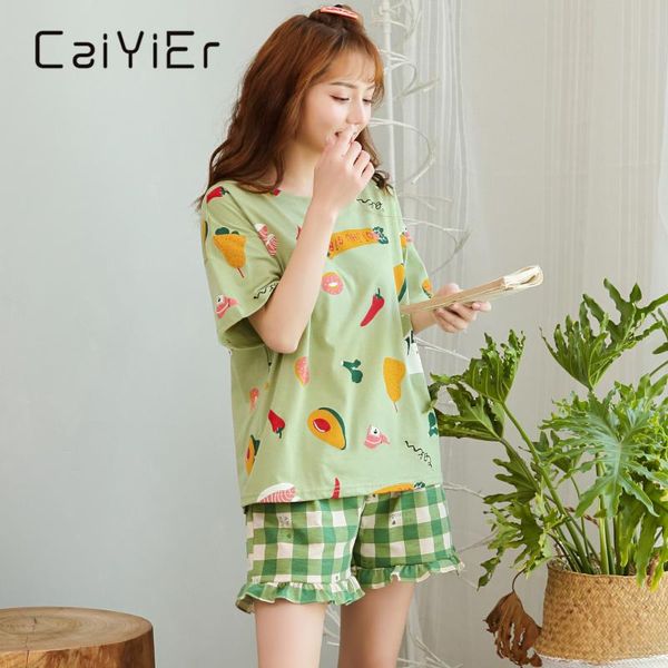 caiyier 2020 хлопок зеленый авокадо pajama женщины лета носить случайную пижаму шеи с коротким рукавом мультфильм домашней одежды женщин, Black;red
caiyier 2020 хлопок зеленый авокадо pajama женщины лета носить случайную пижаму шеи с коротким рукавом мультфильм домашней одежды женщин, Black;red