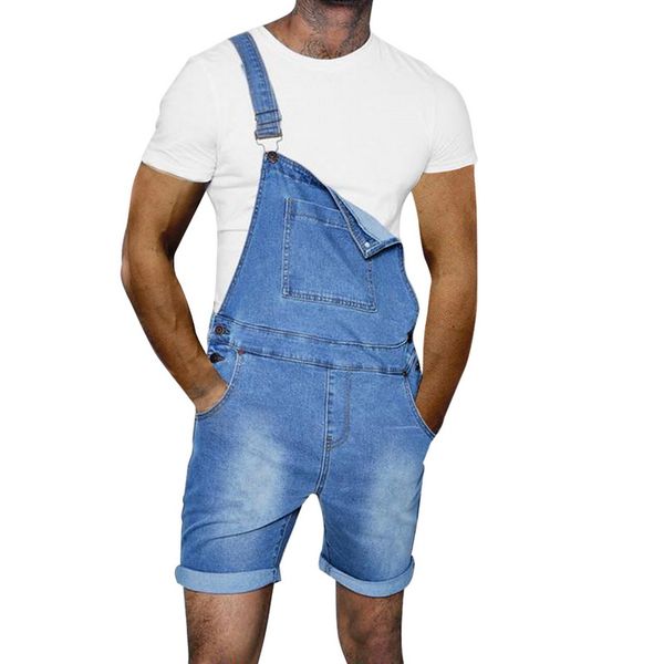 lasperal 2019 short jeans men fashion pockets hip hop male denim jumpsuit causal streetwear hip hop slim short jeans romper male, Blue
lasperal 2019 short jeans men fashion pockets hip hop male denim jumpsuit causal streetwear hip hop slim short jeans romper male, Blue