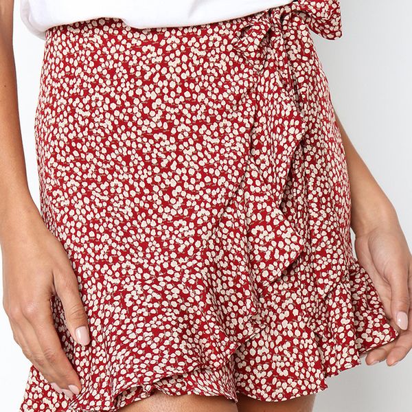 women skirts fashion lace up short skirt casual leopard women mini a line summer skirt ruffle skirts for femme, Black
women skirts fashion lace up short skirt casual leopard women mini a line summer skirt ruffle skirts for femme, Black