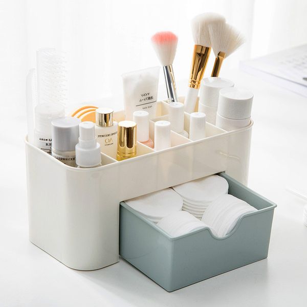 bathroom storage & organization plastic makeup organizer brush box with drawer cotton swab stick case escritori organizador de maquillaje
bathroom storage & organization plastic makeup organizer brush box with drawer cotton swab stick case escritori organizador de maquillaje