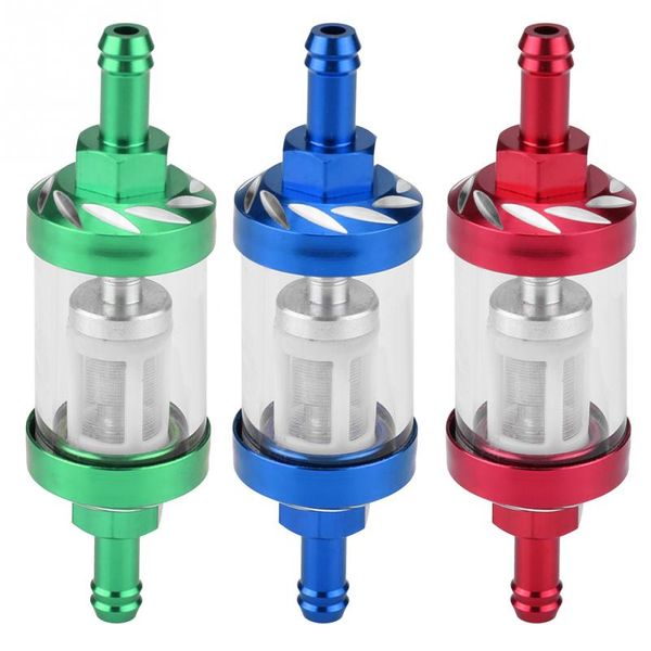 metal glass inline gas oil fuel filter 8mm thread replacement for motorcycle accessories
metal glass inline gas oil fuel filter 8mm thread replacement for motorcycle accessories