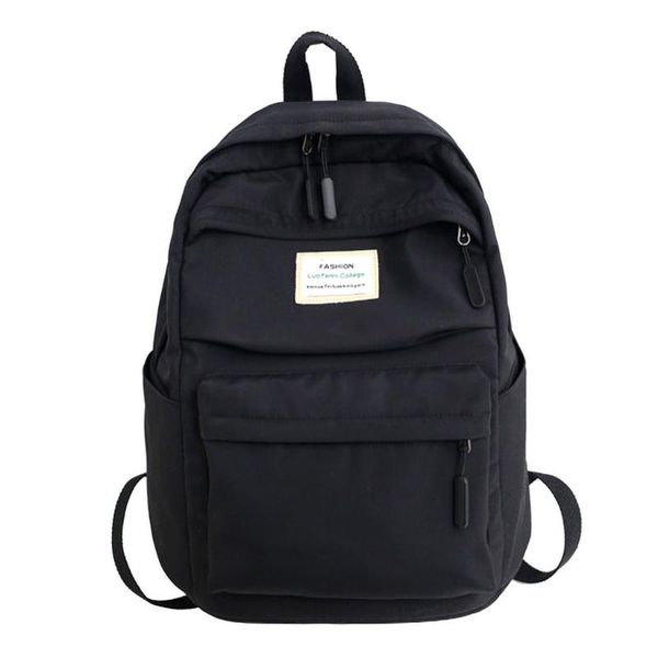 solid color backpack for women waterproof nylon multi pocket travel backpacks large capacity school bag for teenage 2020 new #sr
solid color backpack for women waterproof nylon multi pocket travel backpacks large capacity school bag for teenage 2020 new #sr