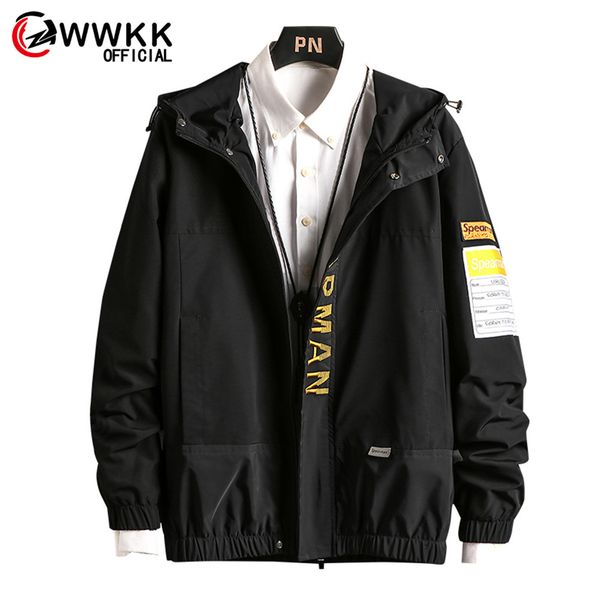 m-4xl men autumn casual stripe streetwear hooded jackets new slim fit coat street fashion brand male clothing comfortable jacket, Black;brown
m-4xl men autumn casual stripe streetwear hooded jackets new slim fit coat street fashion brand male clothing comfortable jacket, Black;brown