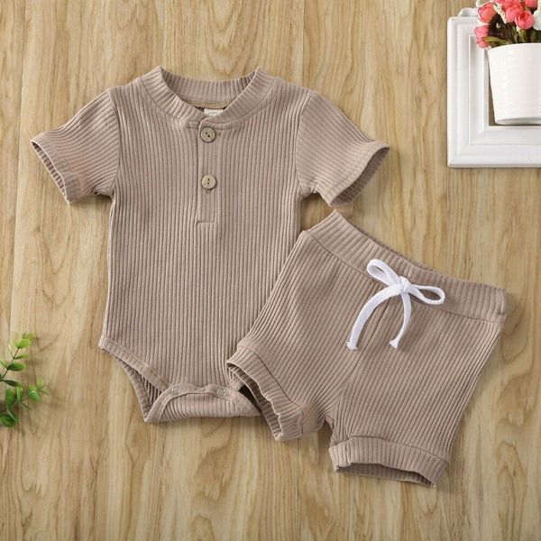 summer toddler newborn infant kid baby boys girls clothes knitted button bodysuit shorts outfits short sleeve casual clothing, White
summer toddler newborn infant kid baby boys girls clothes knitted button bodysuit shorts outfits short sleeve casual clothing, White