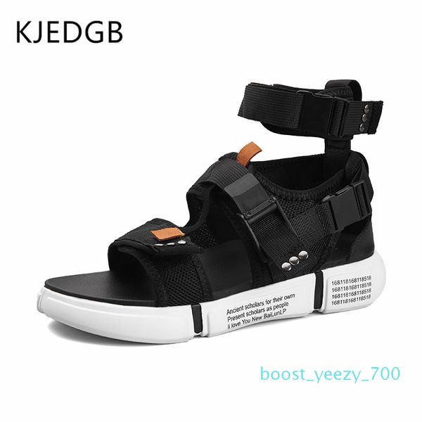 kjedgb new 2019 fashion summer mens shoes gladiator sandals designers platform comfortable beach sandals male canvas men b70, Black
kjedgb new 2019 fashion summer mens shoes gladiator sandals designers platform comfortable beach sandals male canvas men b70, Black