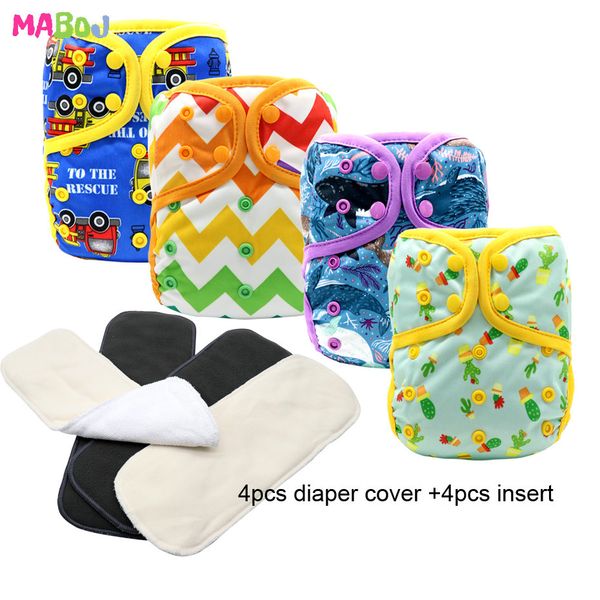 maboj diaper cover 4pcs/set washable cloth diaper cover adjustable nappy reusable cloth diapers os nappy fit 3-18kg baby
maboj diaper cover 4pcs/set washable cloth diaper cover adjustable nappy reusable cloth diapers os nappy fit 3-18kg baby