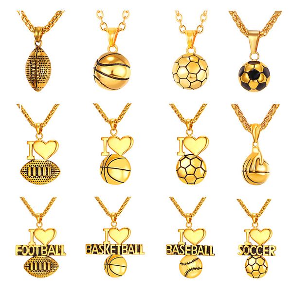 stainless steel basketball pendant necklace gold silver black color women men sport hip hop jewelry basketball football lovers gift
stainless steel basketball pendant necklace gold silver black color women men sport hip hop jewelry basketball football lovers gift