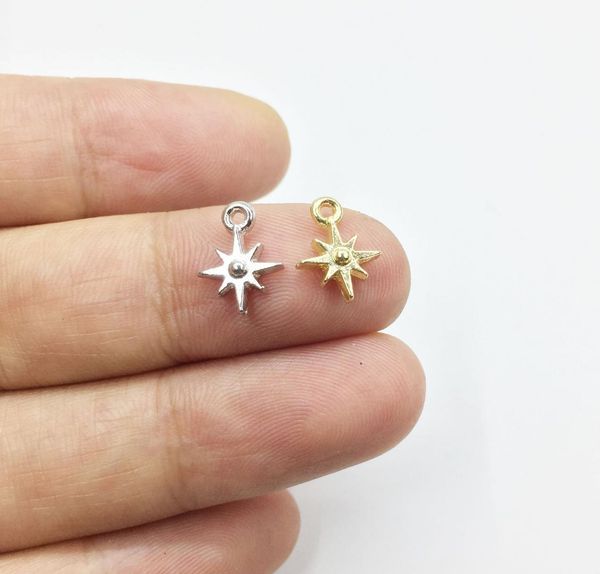 eruifa 20pcs 8mm tiny six-pointed star hexagram zinc alloy jewelry diy charms pendant necklace, earring bracelet 2 colors, Bronze;silver
eruifa 20pcs 8mm tiny six-pointed star hexagram zinc alloy jewelry diy charms pendant necklace, earring bracelet 2 colors, Bronze;silver